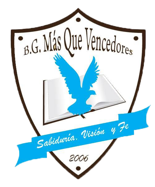 Logo Centro de Educación Básica General Más Que Vencedores